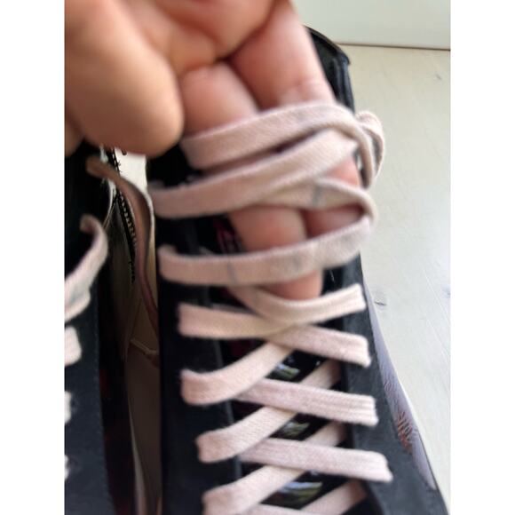 P448 Women's Skate Tortoiseshell Print High Top Sneakers size 36 / us 6 - Picture 14 of 14